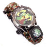 Camouflage Multicam Travel Vacation Set Clock