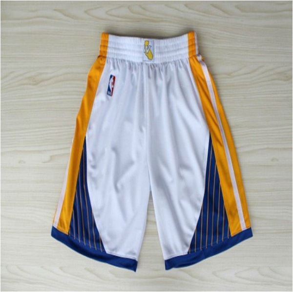 Golden State Basketball Short Curry Retro Stripes