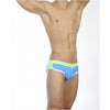 Men's Sexy Swimming Briefs Patchwork Water Sports Man
