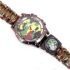 Camouflage Multicam Travel Vacation Set Clock